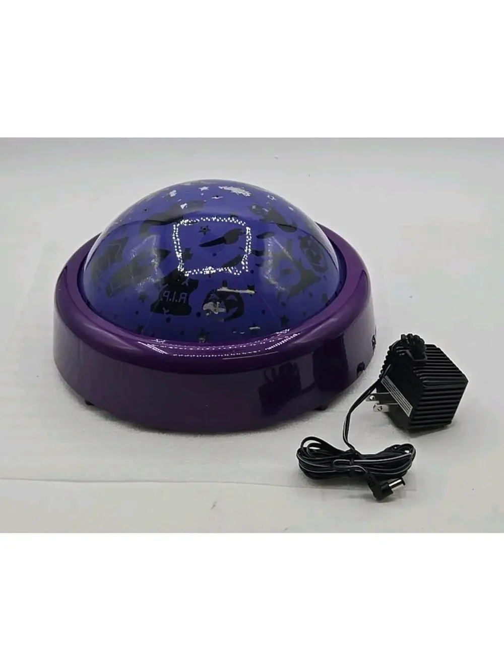 Totally Ghoul Projection Shadow Lamp Box Halloween Rotating Light Show NIB